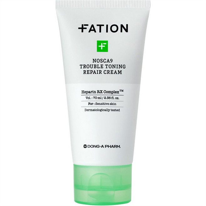 FATION Nosca9淨痘淡痕修護面霜, 1條, 70ml