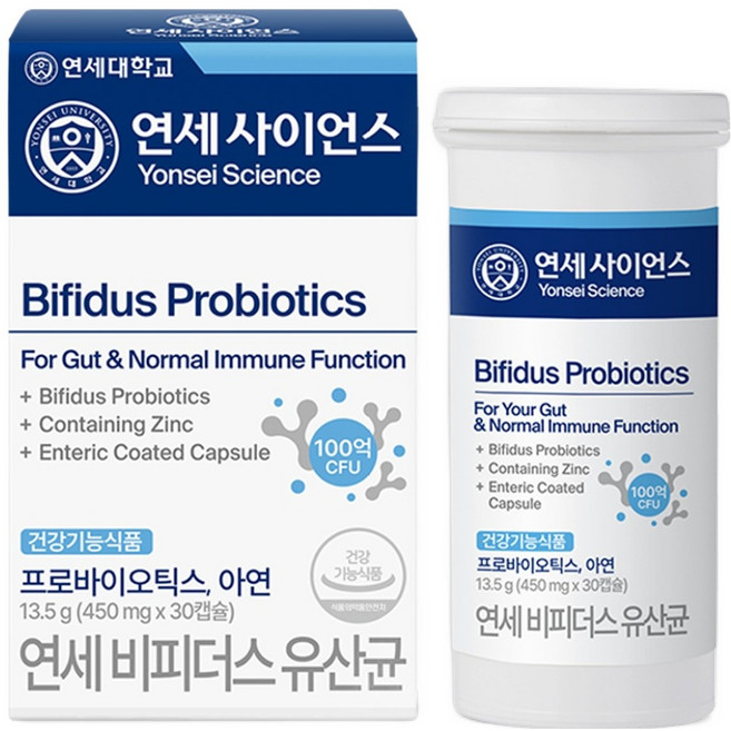 연세생활건강 비피더스 유산균, 1개, 30정