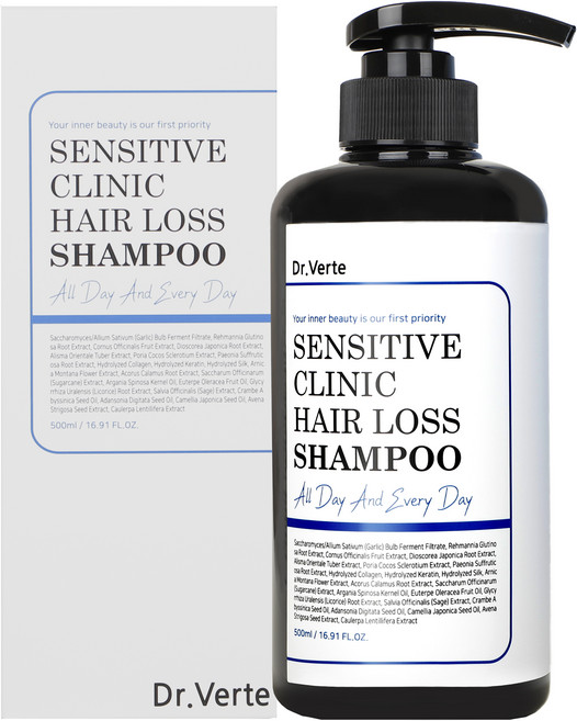 닥터벌트 센서티브 클리닉 탈모 완화 샴푸, 500ml, 1개