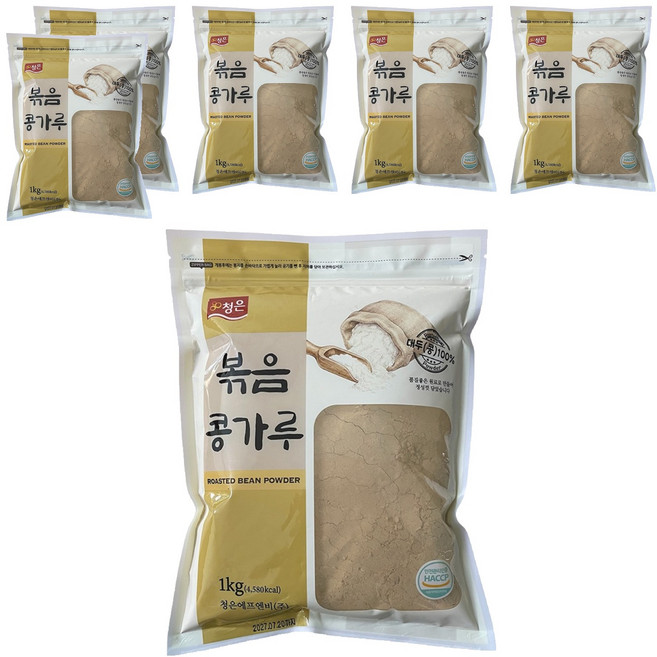 청은에프엔비 볶음콩가루, 6개, 1kg