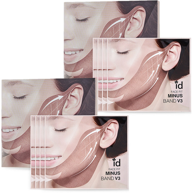 아이디플라코스메틱 페이스핏 마이너스 밴드 V3 마스크팩, 8개, 1개입