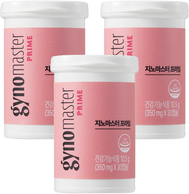 마스터바이옴 지노 마스터 프라임 유산균, 30정, 3개