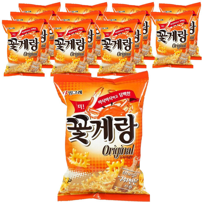 꽃게랑, 70g, 12개