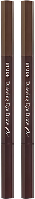에뛰드 드로잉 오토펜슬 아이브로우 0.25g, 6호 애쉬브라운, 2개