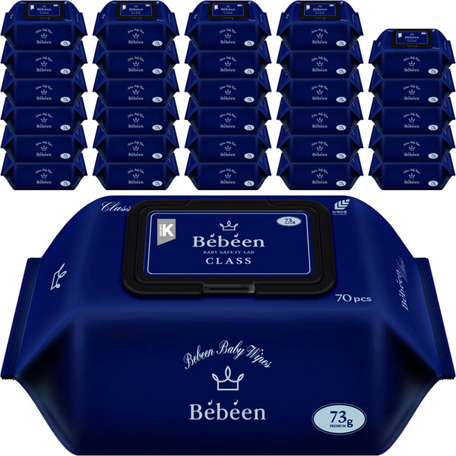 베베앙 클래스 유아물티슈 캡형, 73g, 70매, 50개