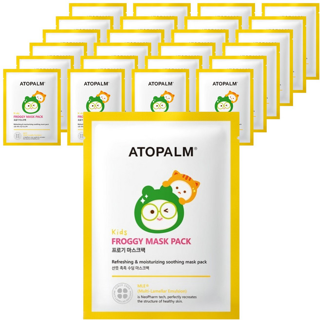 ATOPALM 愛多康 兒童Progi面膜, 15g, 25個