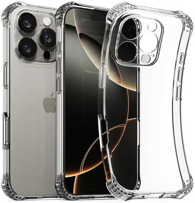 신지모루 변색방지 루미가드 TPU 충격 강화 휴대폰 케이스