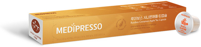 메디프레소 루이보스 시나몬애플 티 캡슐, 2.8g, 10개입, 1개