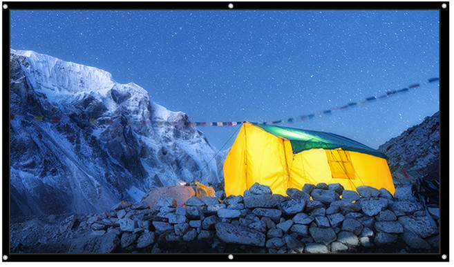 윤씨네 캠핑용 이동형 대형 심플 스크린, SIMPLE-60