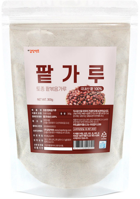 갑당약초 팥볶음가루, 300g, 1개