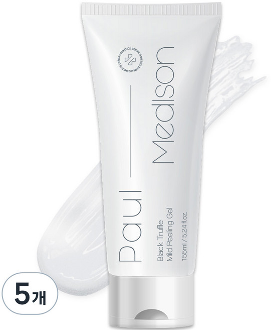 폴메디슨 블랙트러플 마일드 필링젤 고마쥬타입, 155ml, 5개