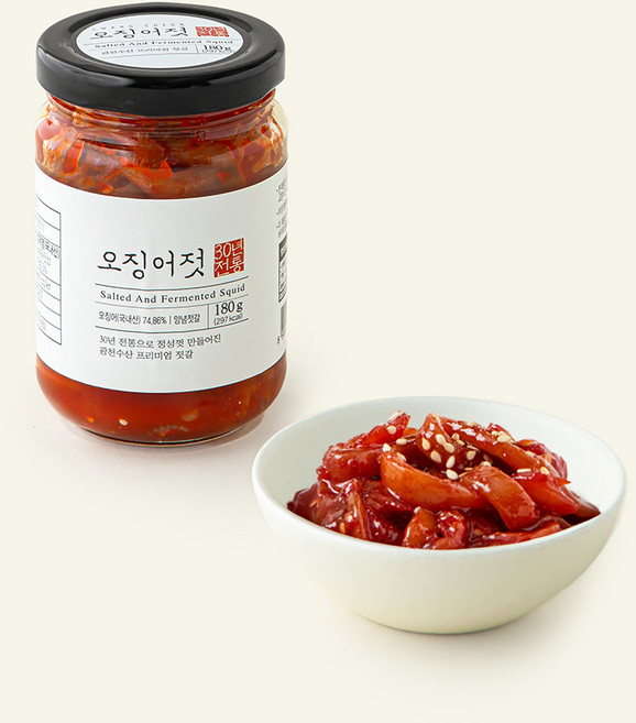 광천 오징어젓, 180g, 1개