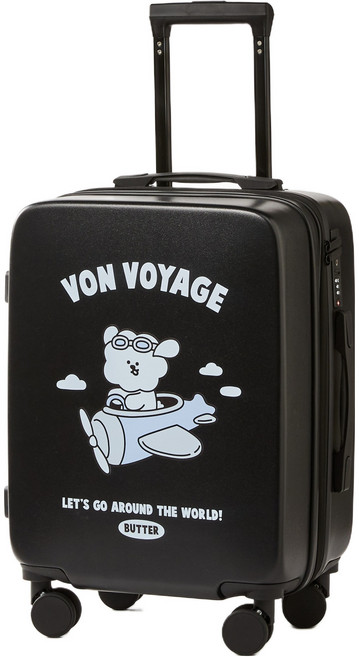 버터 모던하우스 트래블 렛츠코 확장형 기내용 캐리어 20인치