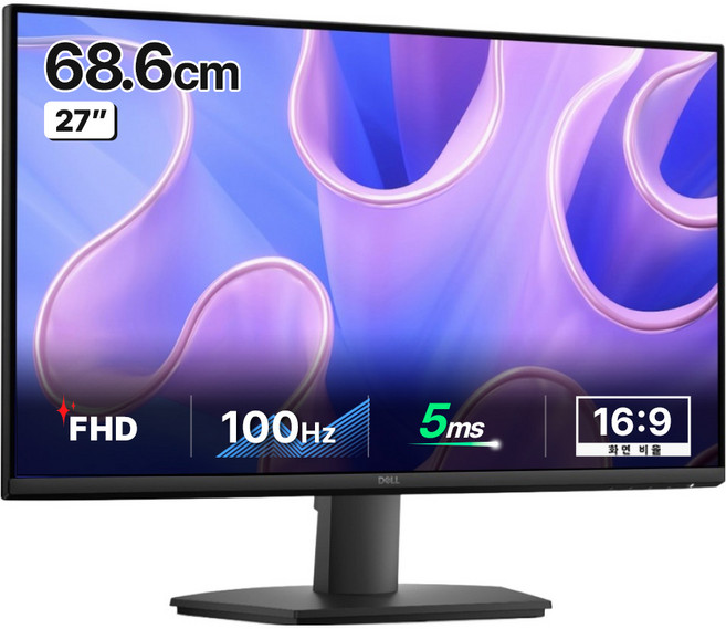 DELL Technologies 戴爾 FHD IPS 100Hz VGA 螢幕, SE2725HM, 68.6cm