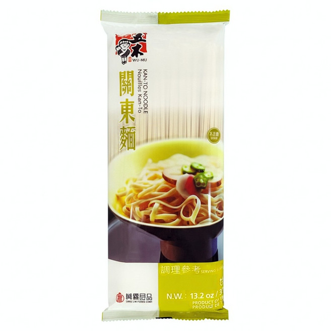 五木 關東麵, 375g, 1包