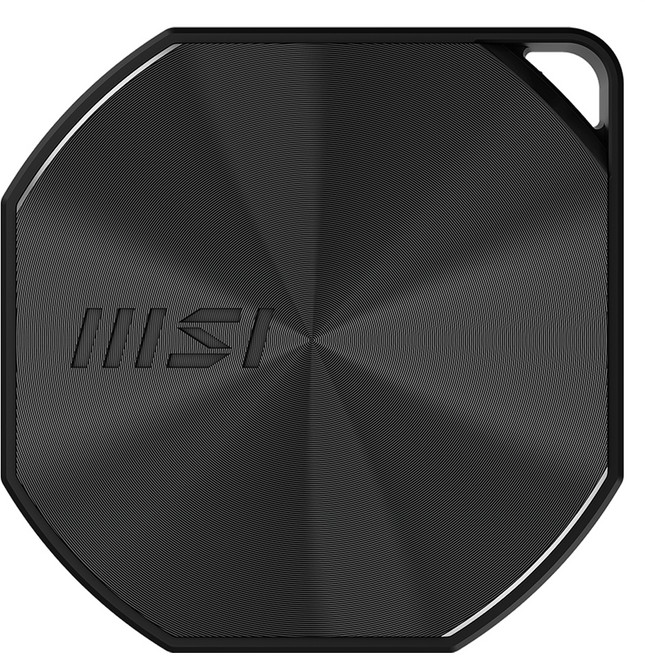msi 微星 DATAMAG 20Gbps 2TB雙介面磁吸式外接式固態硬碟, 2TB, 黑色