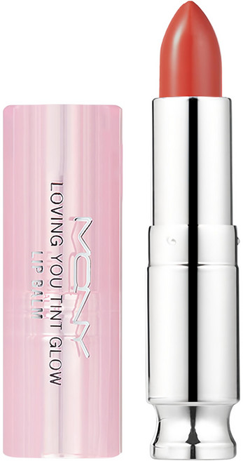 MACQUEEN NEWYORK Loving You 亮色護唇膏, Clear Red, 3.5g, 1支