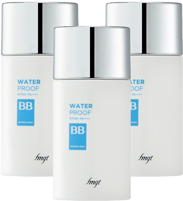 더페이스샵 워터 프루프 BB크림 SPF50+ PA++++, V201애프리콧베이지, 50ml, 3개