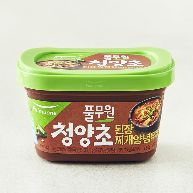 풀무원 청양초 된장찌개 양념, 450g, 1개