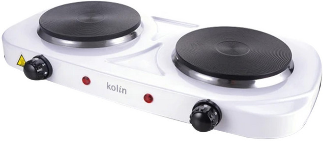 Kolin 歌林 雙口黑晶電子爐 適用不鏽鋼鍋/陶瓷鍋/玻璃鍋/鑄鐵鍋/鋁鍋, KCS-LN1401D, Countertop