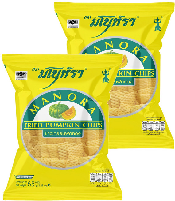 MANORA 瑪努拉 南瓜餅, 2個, 65g