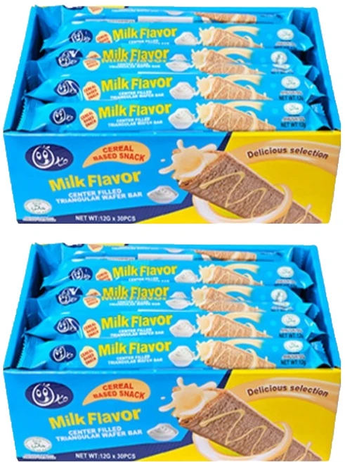 뉴트리오코 밀크맛 웨이퍼, 12g, 60개 - 쿠팡