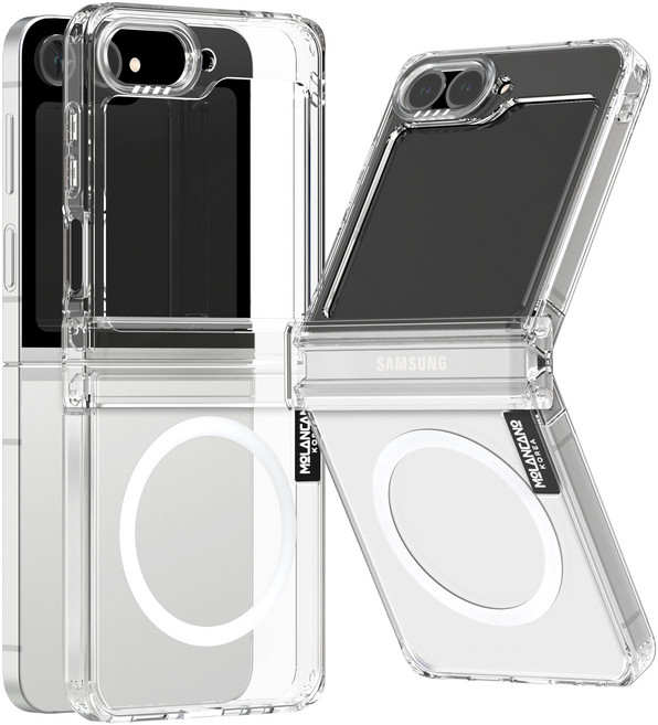 모란카노 크리스탈 컬러 맥세이프 휴대폰 케이스