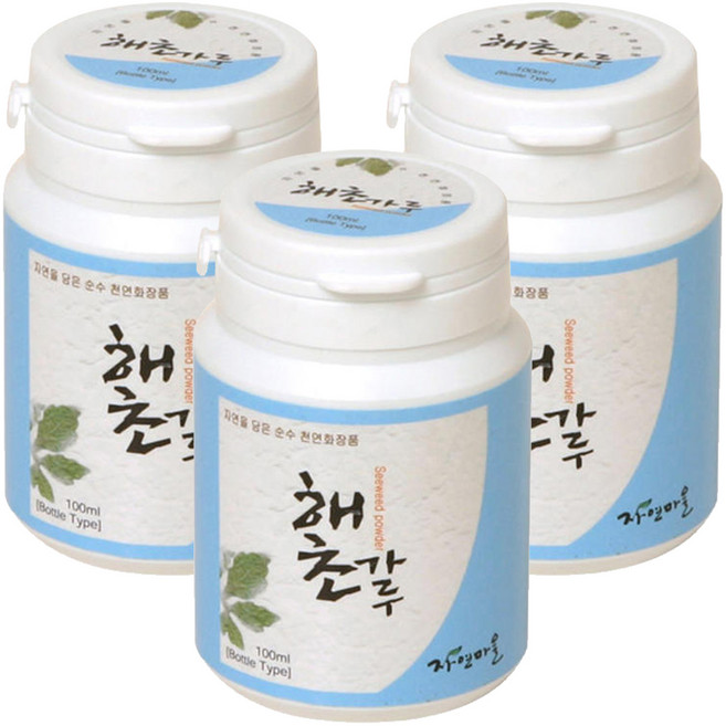 Jayeonmaeul 해초가루 팩, 1개입, 3개