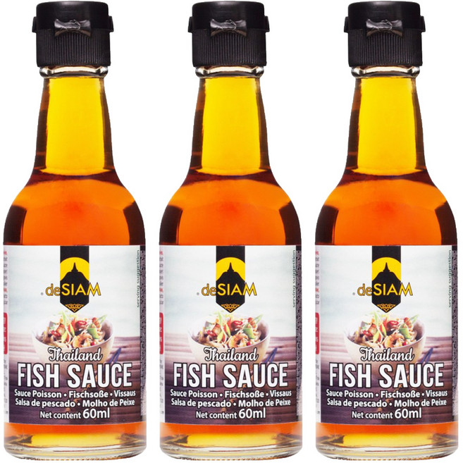 SIAM 泰式魚露, 60ml, 3瓶