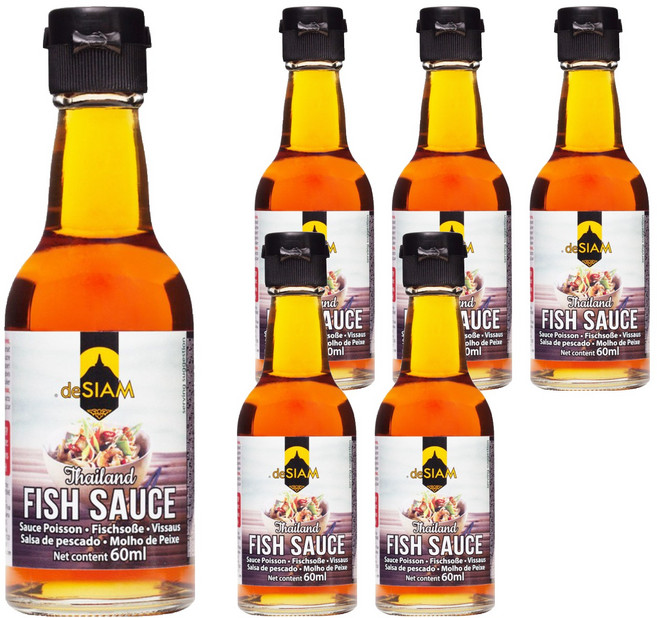 SIAM 泰式魚露, 60ml, 6瓶