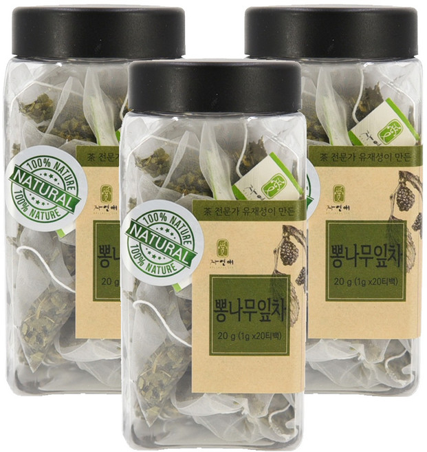 자연애 뽕나무잎차, 1g, 20개입, 3개