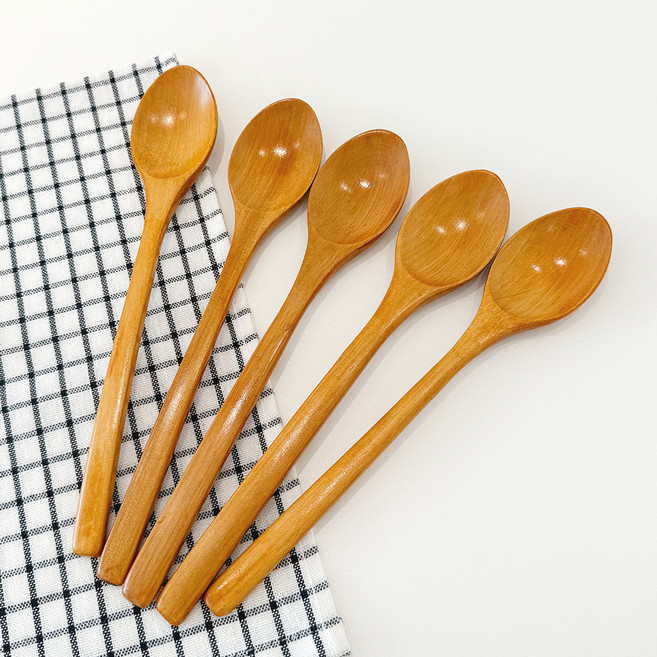 영수인터내셔널 황옻칠 숟가락 세트, 숟가락 5p, 1세트
