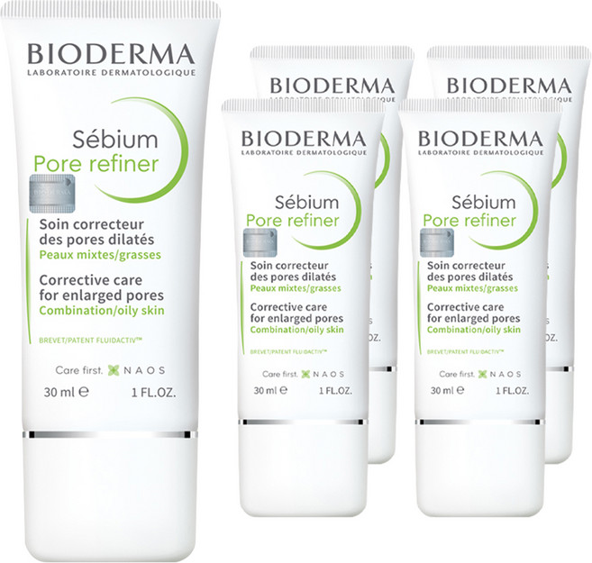 바이오더마 세비엄 포어 리파이너 크림, 30ml, 5개