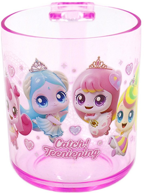 르번 프린세스 캐치티니핑 준비물 컵, 혼합색상, 1개, 320ml