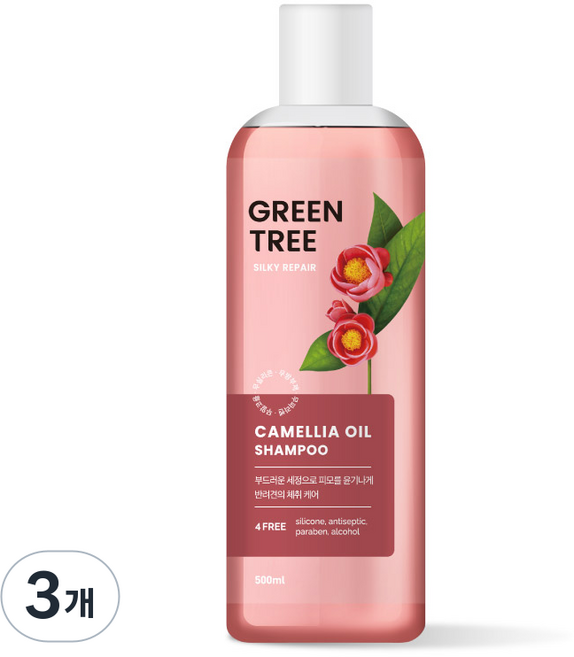 그린트리 동백오일 강아지샴푸, 500ml