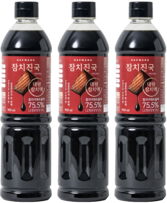 맛다랑 대왕 참치진국, 3개, 900ml