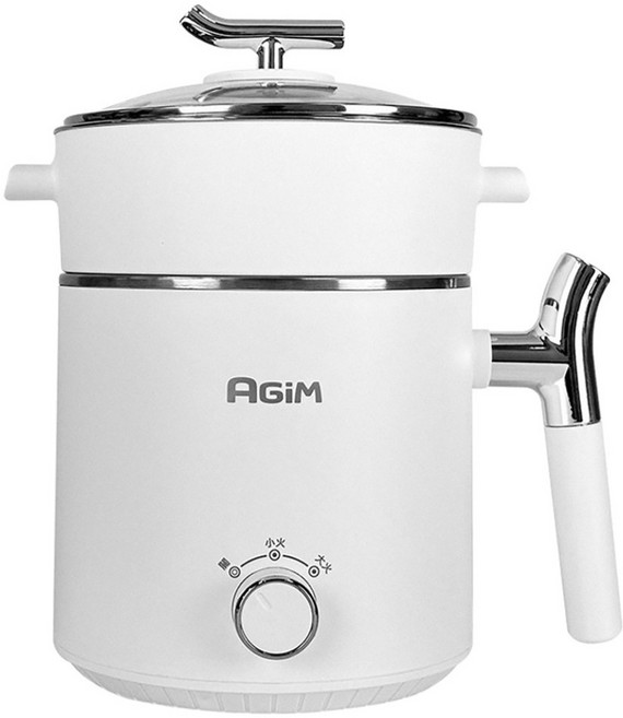 AGiM 法國阿基姆 快煮鍋 238 x 180 x 270mm 白色 0.9kg 1.5L, EHP-150, 1台