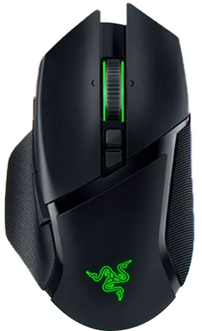 RAZER 雷蛇 Basilisk 無線電競滑鼠 V3 Pro, RZ01-04620100-R3A1, 黑色