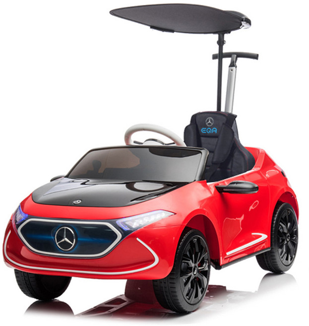 대호토이즈 벤츠 EQA 전동 푸쉬카, 레드, 1개