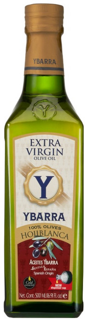 YBARRA 單一品種HOJIBLANCA特級初榨橄欖油, 1個, 500ml