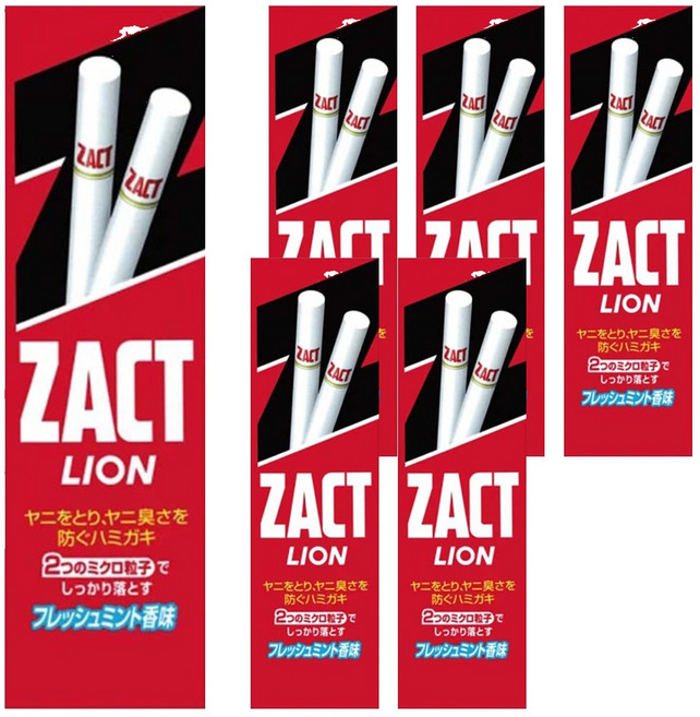 LION 獅王 ZACT 台灣公司貨 漬脫牙膏 煙垢剋星