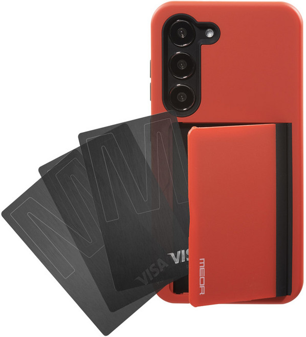 메오르 트리플 카드 수납 범퍼 휴대폰 케이스