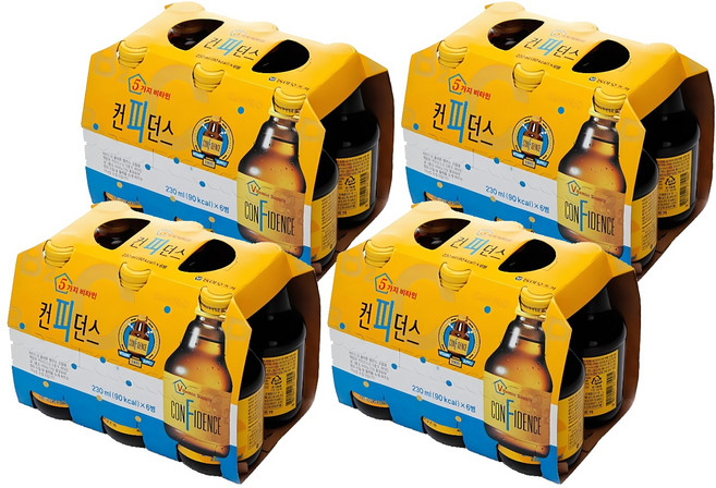 컨피던스 멀티비타민 음료, 230ml, 24개