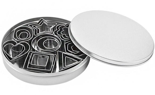 아크로 스테인레스 쿠키스탬프 24종, 1세트