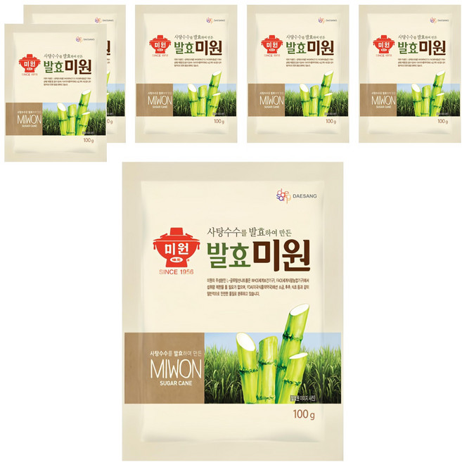 미원 청정원 발효, 100g, 6개