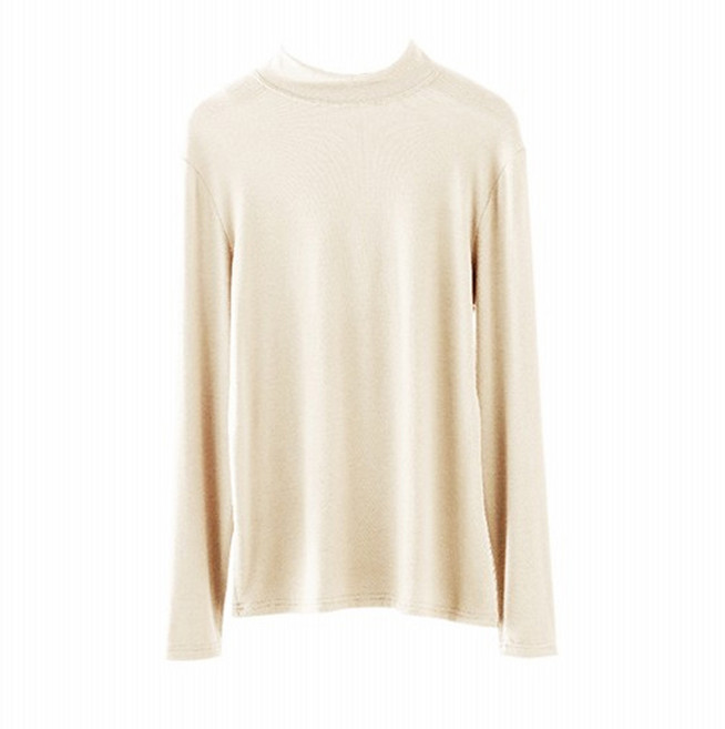 輕奢甜美中領羊絨蛋白內搭