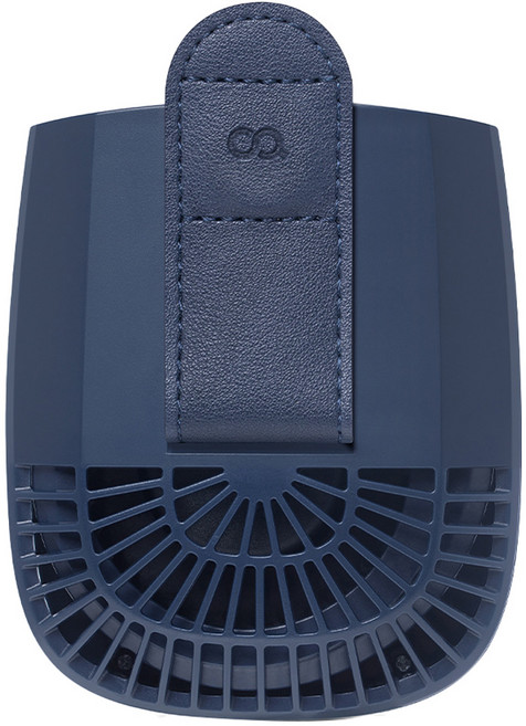 오아 바디팬 휴대용 넥밴드 허리걸이 선풍기, OFN-038NV, 네이비