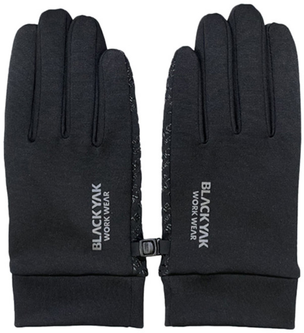 블랙야크워크웨어 P 웜이너프 글러브 좌우세트, BLACK, 1개
