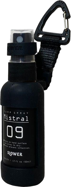 日本 SLOWER 軍風隨身噴霧瓶 SLW249, 黑色, 1瓶