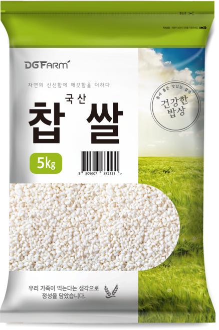 대구농산 건강한밥상 찹쌀, 5kg, 1개